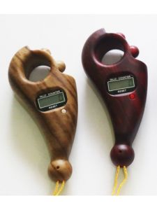 GKO Tasbih Digital Tasbih Tally Counter Tasbeh Alat Penghitung Zikir Digital Motif Kayu Limited