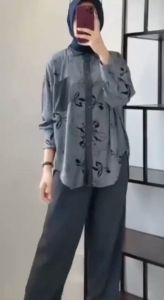 NADINE Promo Setelan Wanita Onset Krinkel Grea Dena Kamila Rosmery Yunma Tartan Ayunda Amena Thya Cutbray