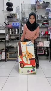 ORANGE Playmat Karpet Ukuran 150x200 Karpet Playmat Matras Motif Waterproof