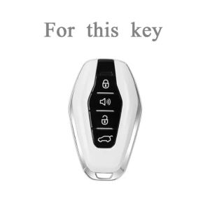 TPU Remote Car Key Case for Chery Jetour X70 X90 Plus X95 X70 Plus Cowin X3 X5 K60 Karry Soueast DX8 DX8S Car Smart Key Keyless