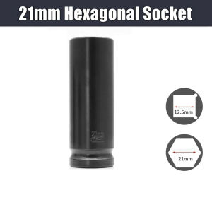 1/2 Drive Metric Impact Socket Set Heavy Duty Universal Deep Wrench for Car Repair Tools 8-32mm Long Socket