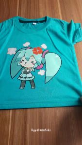 Code8.id DTF Hatsune Miku Kaos anak laki laki kaos anak anak best seller Awan MURAH DAN TRENDY