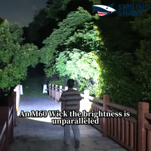SMILING SHARK TD3001 LED Headlight Super Bright M60 7000LM 4Mode Work Head Lamp Type-c Rechargeable Waterproof Outdoor Fishing Camping