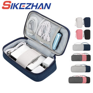 Portable Digital Storage Bag USB Gadget Waterproof Cable Organizer Pouch Electronics Devices Accessories Pack Supplies Storage