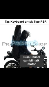 Tas Keyboard Portabel untuk Yamaha PSR 400-500-600: Softcase Keyboard Model Ransel