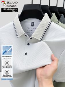 TUCANO | Thin and Breathable Mens Polo Shirt Cotton Spandex