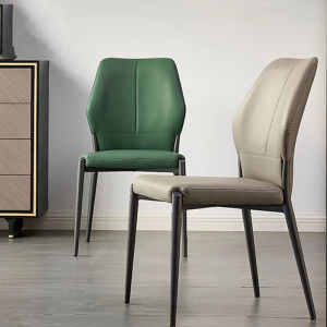 Affordable Luxury Style Nordic Household Dining Chair with Backrest Modern Minimalist Leisure Chair Internet Celebrity Negotiation Coffee Chair Bedroom Metal
