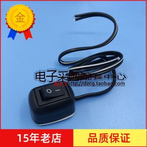 Car Modification Switch 12V Boat Shape Adhesive Switch Double Sided Tape Positioning Switch Automotive Power Switch