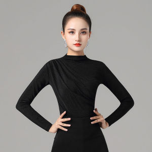 DANBAOLUO | High Collar Long Sleeve Dance Practice Wear