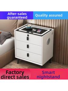 MOLORE | Smart Multi-functional Bedside Cabinet with Wireless Charging and Fingerprint Lock
