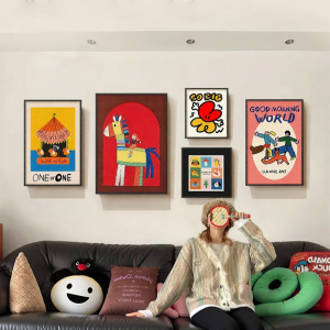 YASISHA | New High-End Cartoon Wall Art