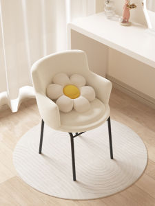 Cosmetic Chair Internet Celebrity Ins Girls Lovely Bedroom Dressing Stool For Home Backrest Desk Chair Accessible Luxury Manicure Chair