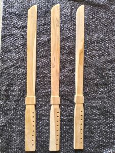 Pedang Samurai IPSI Alat Peraga Latihan Silat Beladiri