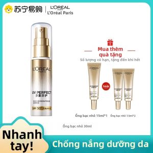 Lotion Chống Nắng LOreal Little Silver Tube Dưỡng Ẩm Mát Mẻ Cho Da Mặt Và Cơ Thể Kem Chống Nắng Chống Lão Hóa Chống Ôxy Hóa