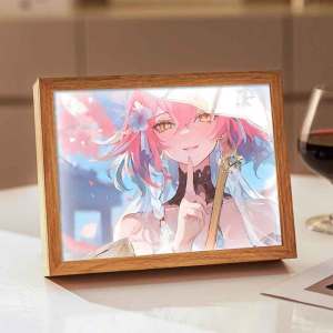 บอร์ดไฟส่องสว่างของเล่นโมเดล ของขวัญวันเกิด รูปปั้น รูปภาพ ไฟตัวเล็ก บอร์ดสี ชุดกรอบรูป เหมาะกับผู้ชายและผู้หญิง