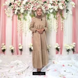 GAMIS TERBARU 2021 MODERN LEBARAN REMAJA KEKINIAN PAULA