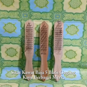 Sikat Kawat Baja 5 Baris Berbagai merk