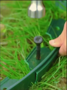 Garden Border 10M Recyclable Lawn Border Decorative or fence landscape belt Grass Edging Fence