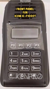 ชุดฝาหน้า ICOM IC-F1000T ของแท้ | มาพร้อม ลำโพง กระจกหน้าจอ ปุ่ม PTT ปุ่ม MONI ยางกดหน้าเครื่อง | ครบชุด เปลี่ยนเองได้