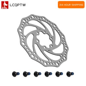 140mm 6 Hole Disc Brake Rotor Stainless Steel for MTB Bicycle E-Bike Electric Scooter Hydraulic Brake Disc Replacement Parts