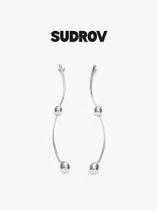 Elegant 925 Silver Long Earrings