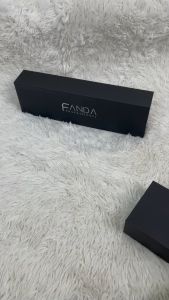 FANDA Hair Straightener Salon Professional Use Ionic Straightening Iron Perm Iron Flat Iron Tourmaline Ceramic Curling