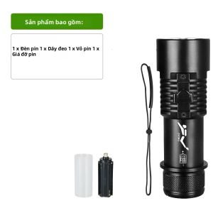 Đèn Pin Lặn LED Chuyên Nghiệp 300W Chống Nước IPX8 Đèn Pin Lưỡng Dụng Đèn Chiếu Sáng 3 Màu Dùng Cho Chiếu Sáng Ngoài Trời Và Dưới Nước