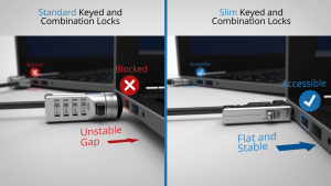 Kensington Slim NanoSaver Combination Laptop Lock