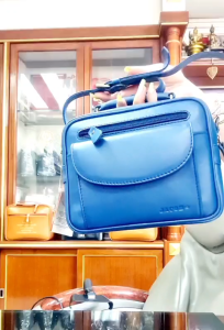 JACOB DE JULIA กระเป๋าถือ/สะพาย คุณผู้ชาย รุ่น J 80187 หนังแท้