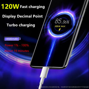 สำหรับสายชาร์จ Xiaomi 90W Xiaomi 14/13สายข้อมูลพิเศษ Redmi 120W 6A USB มือถือ Type-C สายชาร์จเร็ว