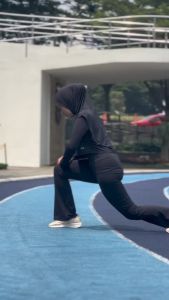 HIA EveryWear Deenata Pants Cutbray Sport Celana Panjang Wanita Hacktive Fabric