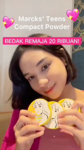 Bedak Marcks Teens Compact Powder 12gr - MARCKS TEEN