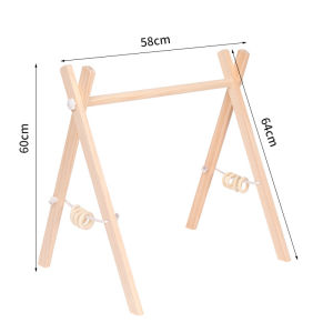 Besee | Multifunction Wooden Baby Fitness Gym