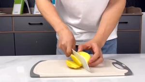 Pemotong Sayur Parutan Buah Serbaguna Pengiris Sayur Dapur Multifungsi Cutter Spring Slicer Pisau