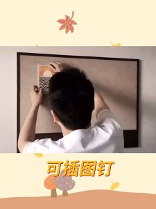 Felt Board Home Photo Wall Papan Kenyataan Notice Board Bulletin Board Memo Board Office Photo Wall Board Photo Board毛毡板