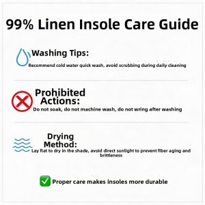 ZHIHAOEN | Natural Anti-odor Absorbent Antimicrobial Breathable Men Insoles