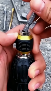 Hex Shank Connecting Rod Quick Coupling Drill Bit Electric Drill Driver Conversion Screwdriver Tool