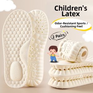 ZHIHAOEN | Shock Absorbing Breathable Anti-Odor Latex Shoe Insoles for Kids