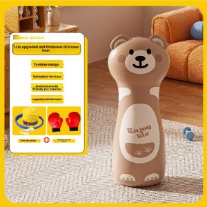 KIUMO | Biteable Inflatable Durable Toy Penguin/Dinosaur
