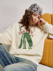 Toyouth | Casual Loose Round Neck Sweatshirt