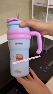 Ly giữ nhiệt tay cầm KEIBE dung tích 700ml chất liệu inox 316