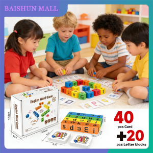 20 PCS large Letter Spelling Block alphabet puzzle kids alphabet learning Montessori ToysEarly Edu