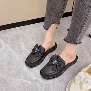 READY STOCK ELynA Women Bowknot Fairy Style Thick Women Ribbon Sandal Soft Sole Flip Flops Kasut Wanita Tapak Tebal bentuk riben diamond Selipar Perempuan Kasut Wanita Shoes Kasut Perempuan Kasut Wanita