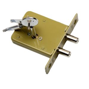 1 set DeadBolt Invisible Locksprevent lock picking double bar invisible mortise tubewell security Mortice locks