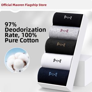 MiiOW | Antibacterial Odor-Preventing Men Cotton Summer Mid-Calf Socks