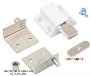 Bộ bản lề góc xoay tủ gỗ 740