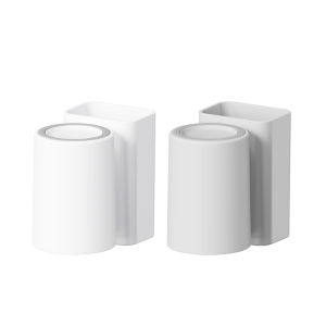 Wall Mounted Toothbrush Tumbler Storage Rack