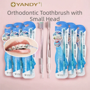 Yandy | Orthodontic Toothbrush Soft Bristles For Braces