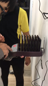 Bộ gọi rung không dây thương hiệu JIANTAOKJ - Bộ thẻ rung gọi phục vụ gọi order 16 thẻ - Bảo hành 1 năm