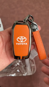 Ốp Chìa Khóa Innova Cross Fortuner Hilux Land Cruiser Prado Alphard – Bao Da Chìa Khóa Smartkey Sang Trọng Bền Đẹp